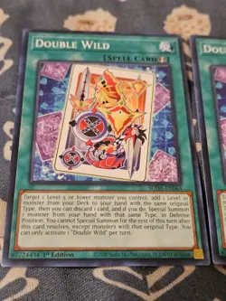 Double Wild x3 SUDA Supreme Darkness EN0065 Yugioh - Image 3