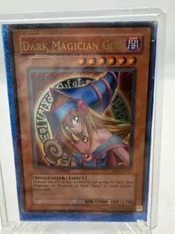 VINTAGE YU-GI-OH 1996 DARK MAGICIAN GIRL RDS-ENSE2 YUGIOH - Image 2