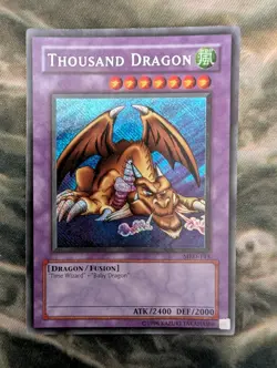 Thousand Dragon MRD-143 - RARE HOLOFOIL LP - Yugioh CCG TCG - Image 1