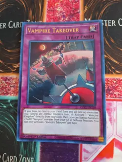 Yugioh Vampire Takeover GFP2-EN168 Ultra Rare 1st Edition Near Mint - Image 1