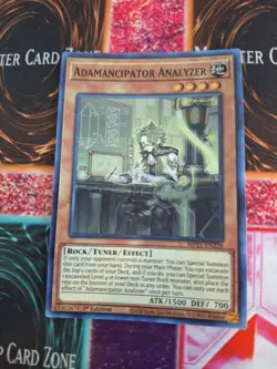 Yugioh Adamancipator Analyzer MP21-EN226 Super Rare 1st Edition Near Mint - Image 1