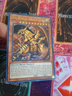 Yugioh The Winged Dragon of Ra LDK2-ENS03 Ultra Rare Limited Near Mint - Image 2