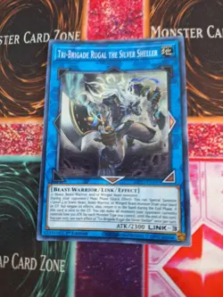 Yugioh Tri-Brigade Rugal the Silver Sheller MP21-EN197 Super Rare 1st Edition NM - Image 1