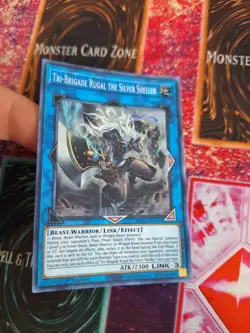 Yugioh Tri-Brigade Rugal the Silver Sheller MP21-EN197 Super Rare 1st Edition NM - Image 2