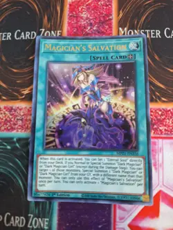 Yugioh Magician's Salvation MP21-EN256 Ultra Rare 1st Edition Near Mint - Image 1