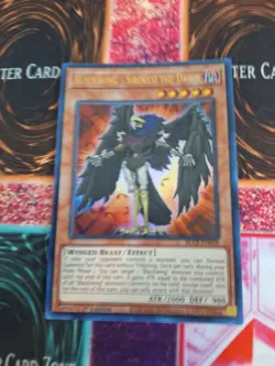 Yugioh Blackwing - Sirocco the Dawn BLCR-EN058 Ultra Rare 1st Edition Near Mint - Image 1