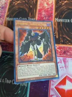 Yugioh Blackwing - Sirocco the Dawn BLCR-EN058 Ultra Rare 1st Edition Near Mint - Image 2