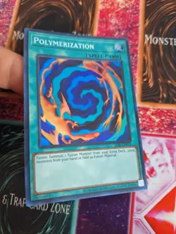 Yugioh Polymerization LOB-EN059 Super Rare Unlimited Near Mint - Image 2