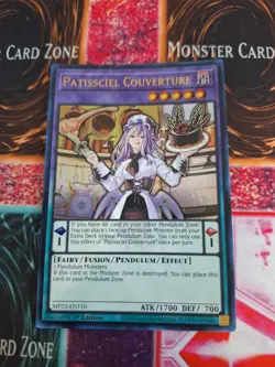 Yugioh Patissciel Couverture MP23-EN110 Ultra Rare 1st Edition Near Mint - Image 1