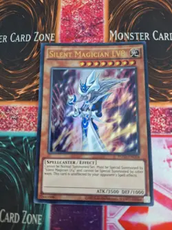 Yugioh Silent Magician LV8 YGLD-ENC04 Ultra Rare 1st Edition Near Mint - Image 1
