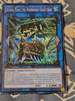 Flying Mary, the Wandering Ghost Ship - Prismatic Secret MP25-EN110 Yugioh - Image 2