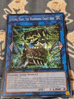 Flying Mary, the Wandering Ghost Ship - Prismatic Secret MP25-EN110 Yugioh - Image 3