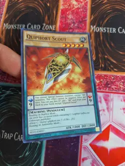 Yugioh Qliphort Scout PEVO-EN057 Super Rare 1st Edition Near Mint - Image 2