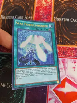 Yugioh Star Pendulumgraph PEVO-EN007 Ultra Rare 1st Edition Near Mint - Image 2