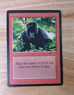 MTG Kird Ape Arabian Nights NM - Image 1