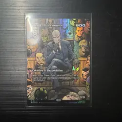 MTG x Marvel's Spider-Man Clever Impersonator (0008) (Borderless Foil) - NM / M - Image 2