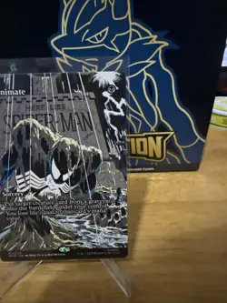 2025 Magic MTG Marvel Universe Eternal Reanimate Borderless M0020 Spider-man - Image 3