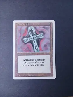 MTG Ankh of Mishra Revised Edition NM - Image 1