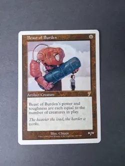 MTG - Beast of Burden - 7th NM - Image 1