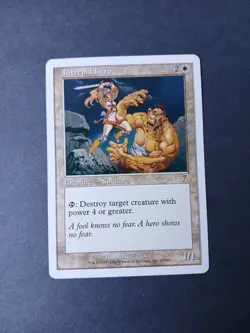 MTG Intrepid Hero 7th NM - Image 1