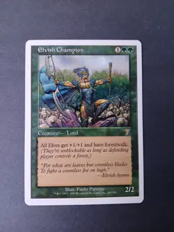 MTG Elvish Champion 7th NM - Image 1