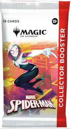 Magic The Gathering Spider-Man Collector Booster Lot Of 4 Presale - Image 1