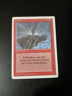 MTG - Revised - Smoke - Rare - NM - Image 1