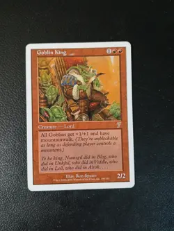Goblin King 7th Edition MTG LP - Image 1