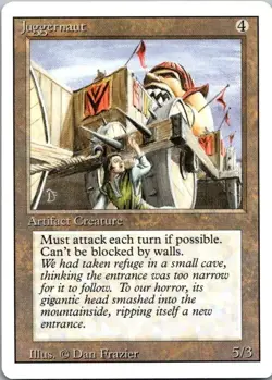 Juggernaut Revised MTG NM - Image 1