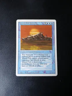 MTG Island Fish Jasconius - Revised MP - Image 1