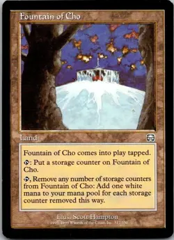 Fountain of Cho Mercadian Masques MtG LP X3 - Image 3