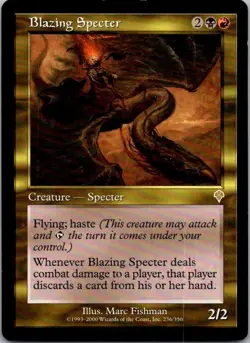 Blazing Specter Invasion MTG MP - Image 2