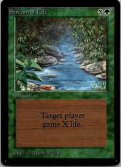 Stream of Life Beta MTG NM - Image 1