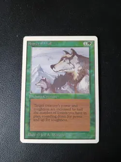 MTG UNLIMITED EDITION ASPECT OF WOLF LP - Image 1