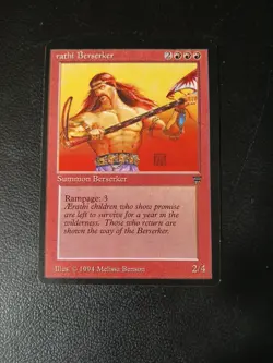 MTG - Legends -Aerathi Berserker - NM - Image 1
