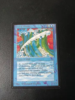 Wall of Water Beta MTG NM - Image 1