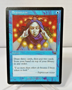 MTG Brainstorm - Mercadian Masques NM - Image 1