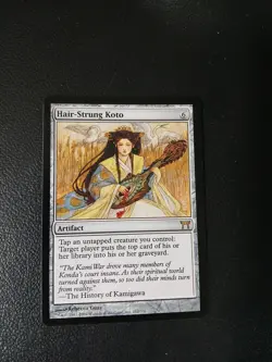 Hair-Strung Koto Champions of Kamigawa MTG NM - Image 1