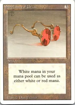 Sunglasses of Urza Revised MTG NM - Image 1