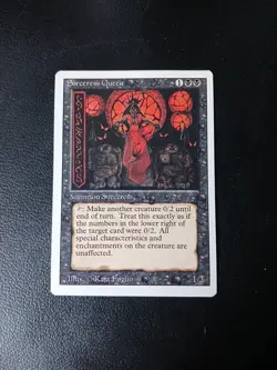 Sorceress Queen MTG Revised NM - Image 1