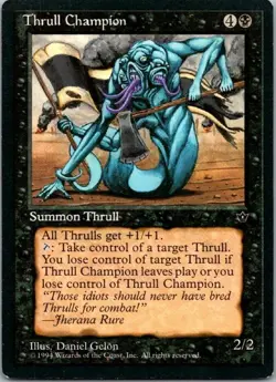 Thrull Champion Fallen Empires MTG LP - Image 1