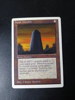 MTG Basalt Monolith Unlimited NM - Image 1