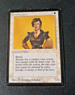 Benalish Hero LP Beta MTG - Image 1