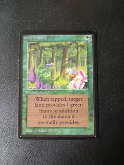 Mtg Beta Wild Growth NM - Image 1