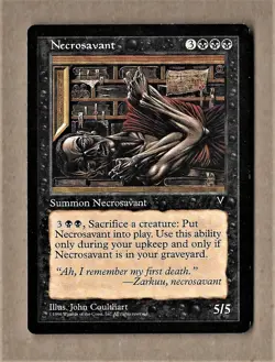 MTG Necrosavant Visions LP - Image 1
