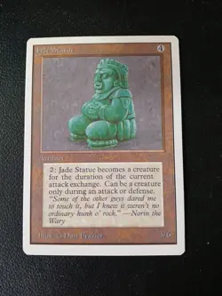 Jade Statue MTG Unlimited NM - Image 1