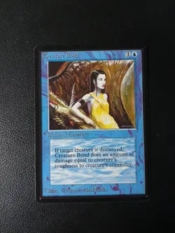 MtG Beta Creature Bond NM - Image 1