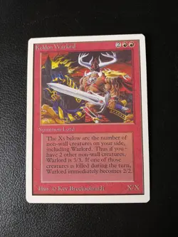 MTG Keldon Warlord Unlimited LP - Image 1