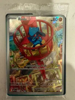 Riolu Mega Evolution ETB Promo - Pokemon Center Edition - Pokemon TCG SEALED - Image 1