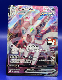2021 Sylveon Vmax 075/203 Pokemon Play! Prize Pack Series 1 / 2 NM - Image 1